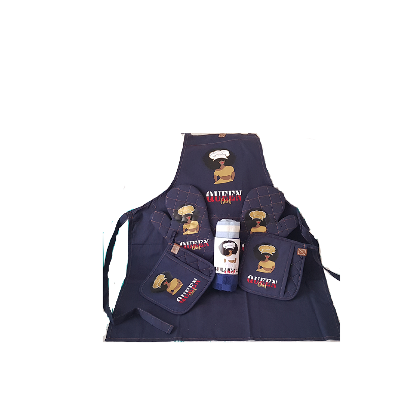 Trendy QueenChef apronset