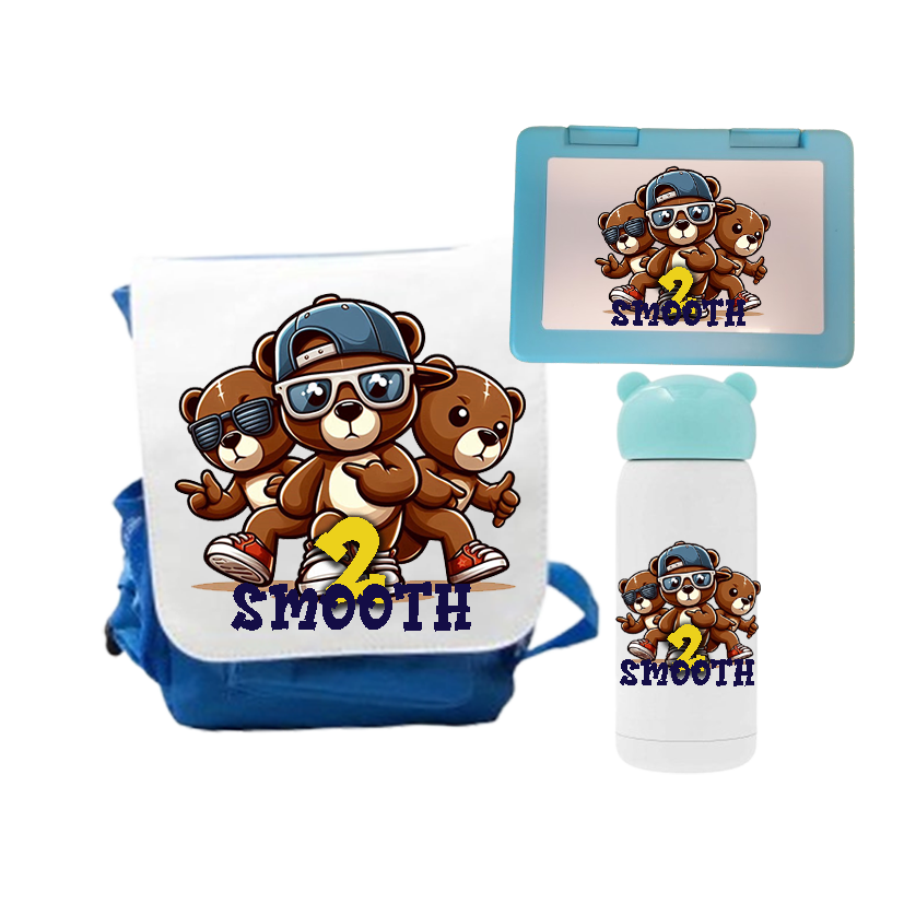 "2 Smooth" Gepersonaliseerd Schoolsetje – Stoer & Uniek!