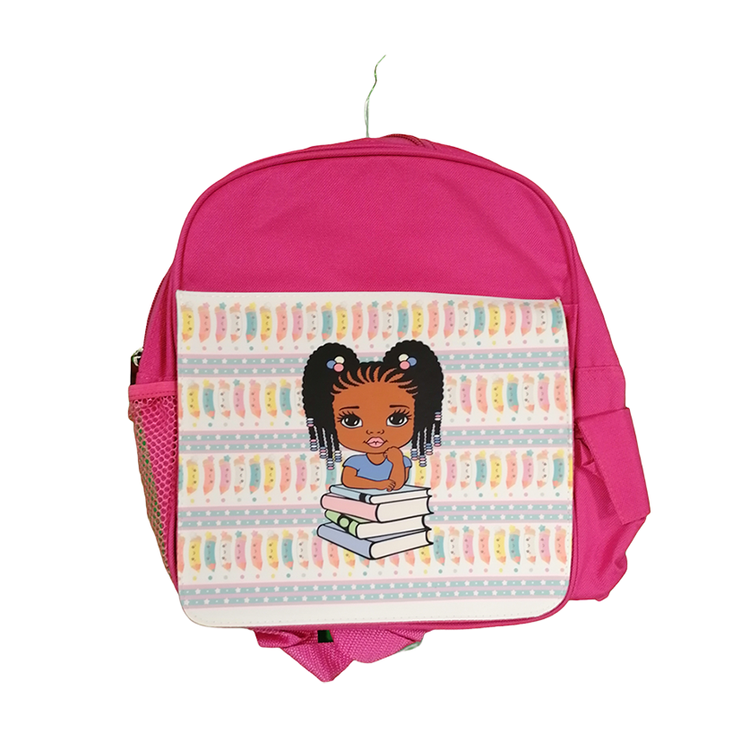 “Jaelynn’s Book Club” Kinder Rugtas – by AlisArtCraft™