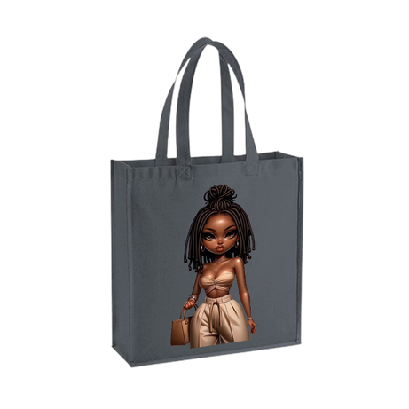 Lynn Luxe Canvas Shopper (G) – Boss Babe Style by AlisArtCraft™