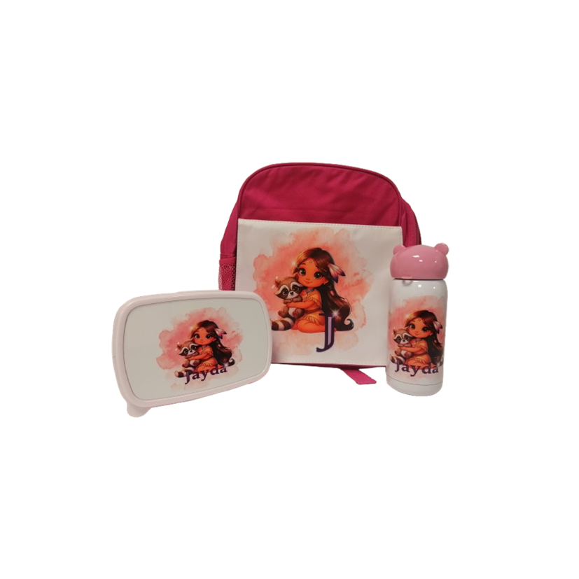 Gepersonaliseerd Schoolsetje – "Jayda" Design