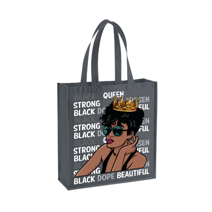 “Black. Dope. Beautiful.” Shopper Tas – Voor de Queen die haar kracht kent-Godess  (G)