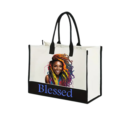 Colorful Beauty  big shopper – Voor de Vrouw die Durft te Stralen casualtas