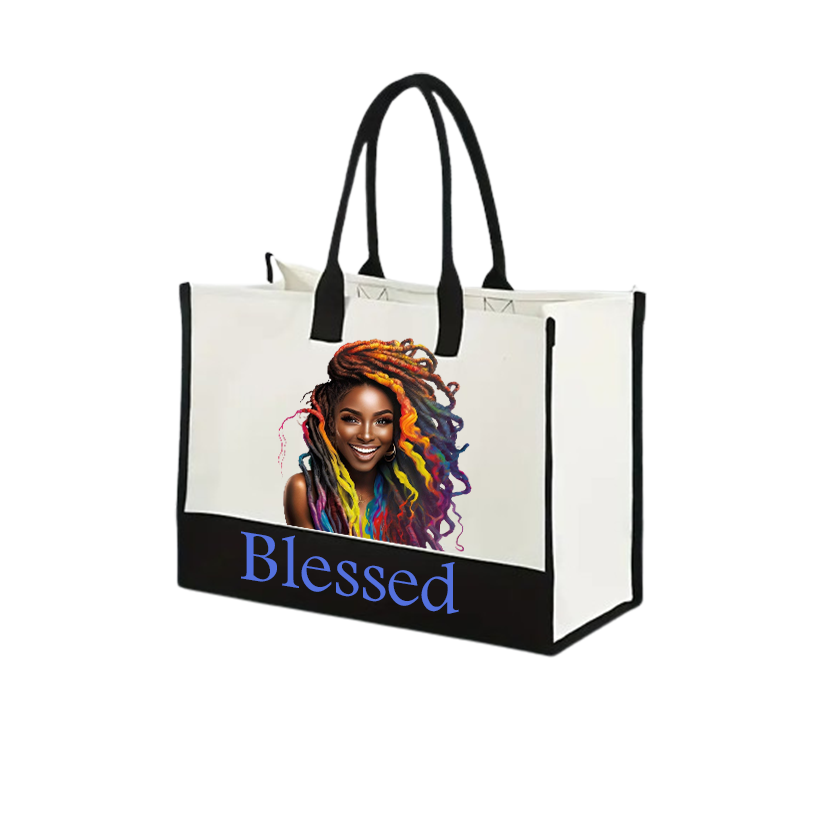 Colorful Beauty  big shopper – Voor de Vrouw die Durft te Stralen casualtas