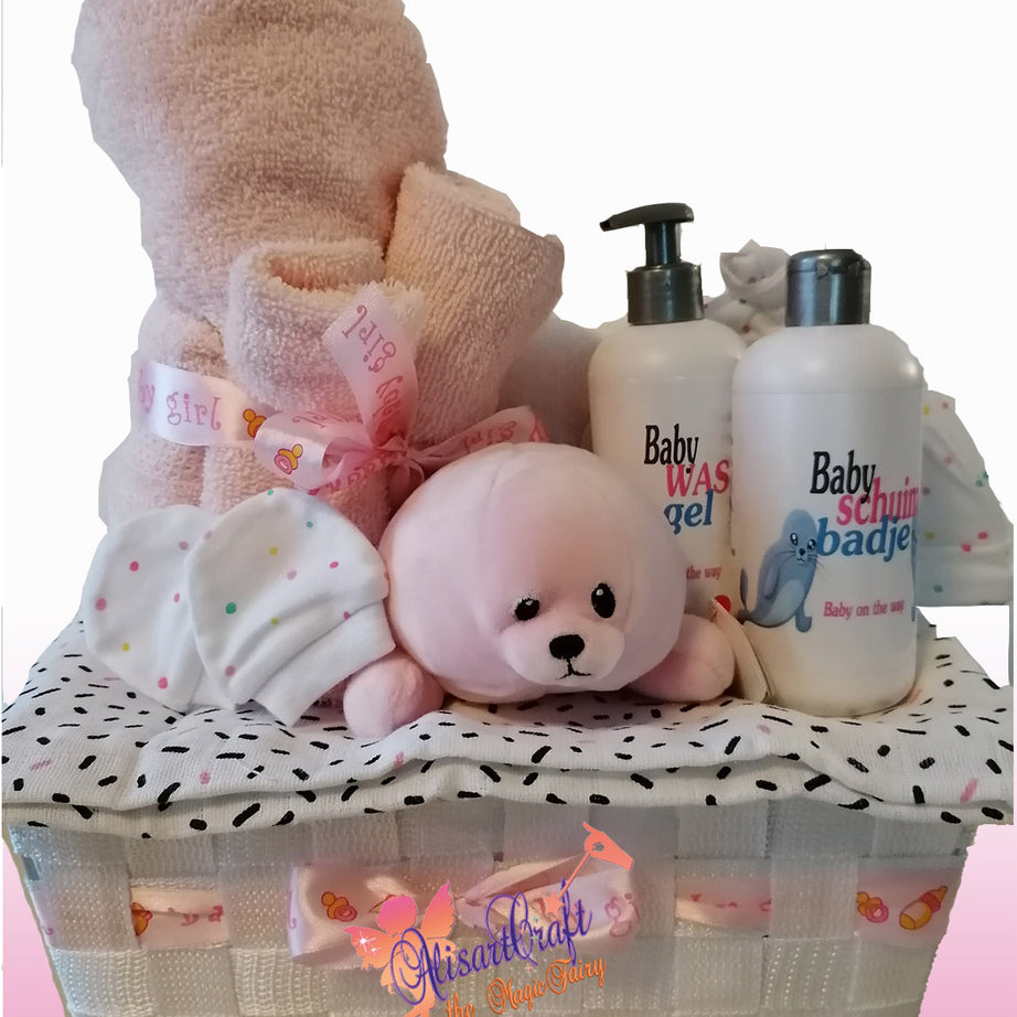 Newborn Seal giftbasket