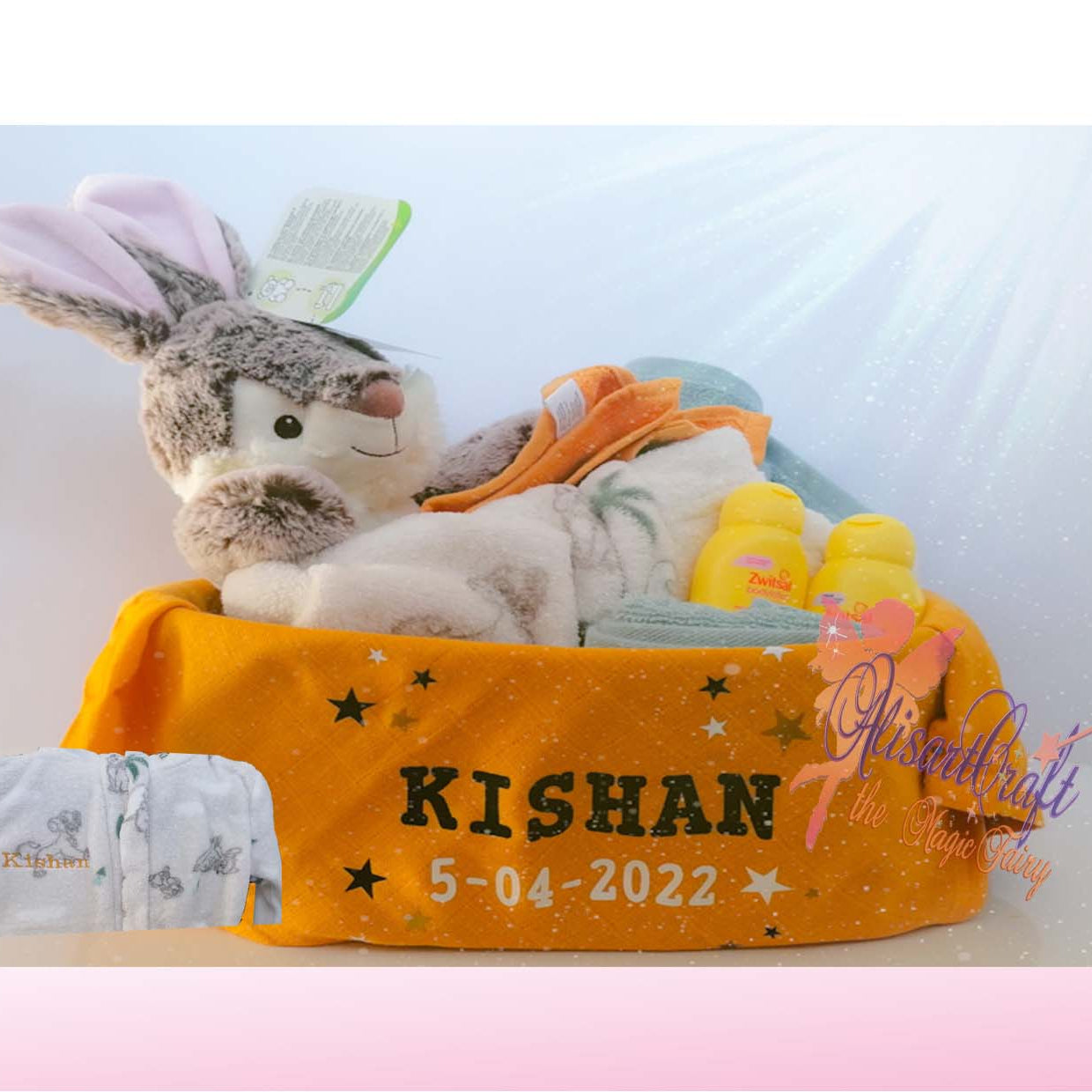 New born Fluffy basket