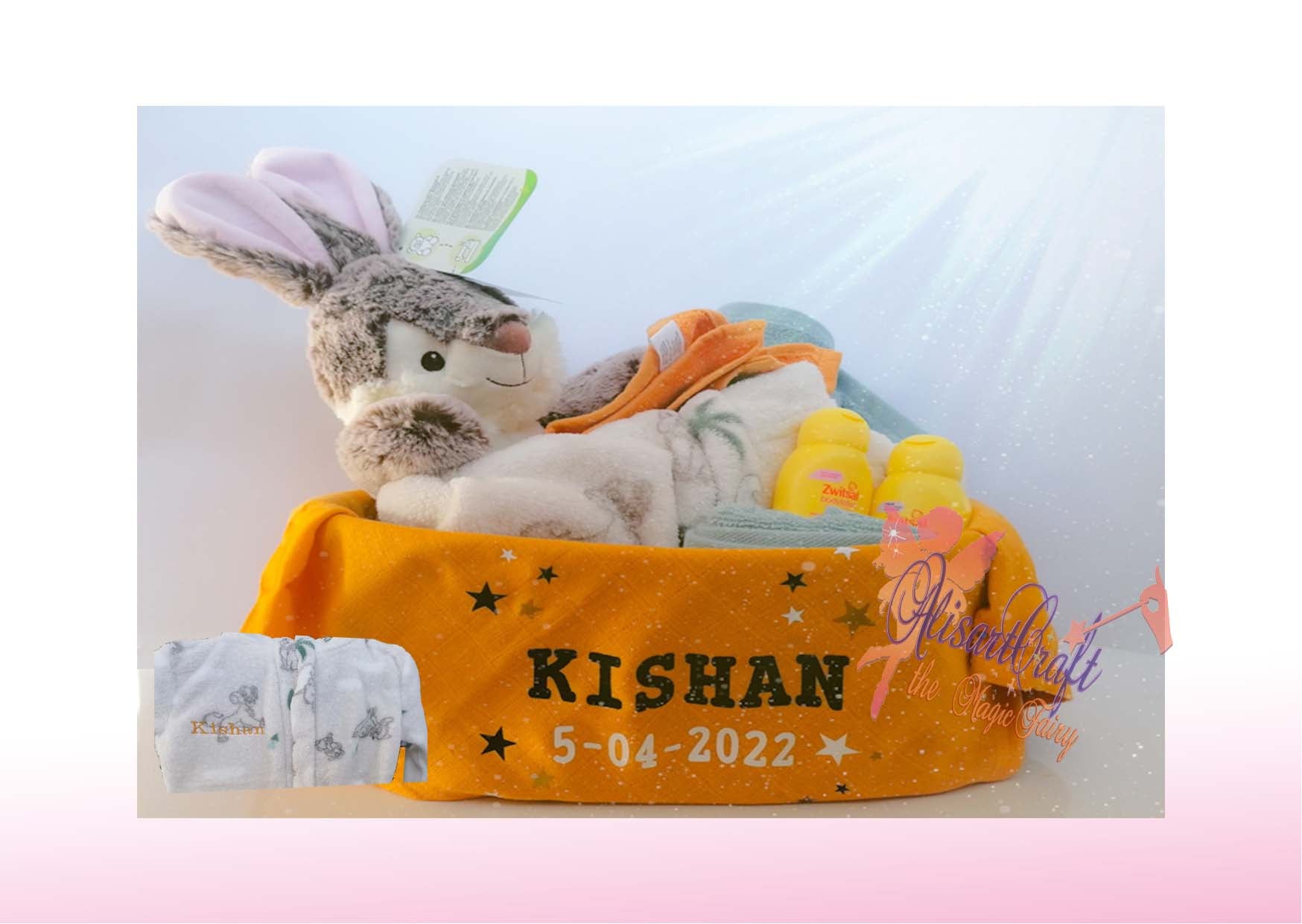 New born Fluffy basket